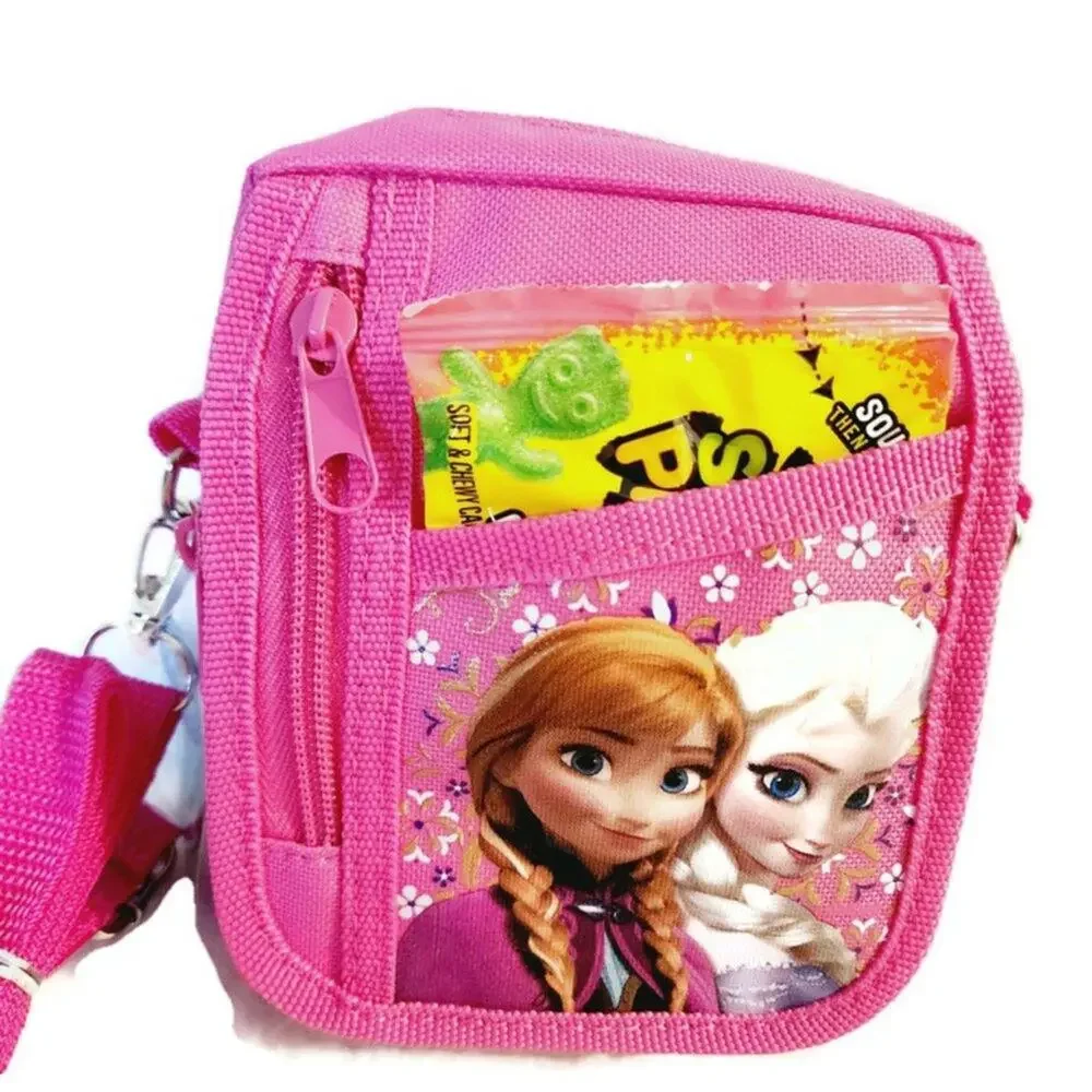 Disney Frozen Girl's Pink Mini Dual Purpose Fanny Pack Crossbody Bag